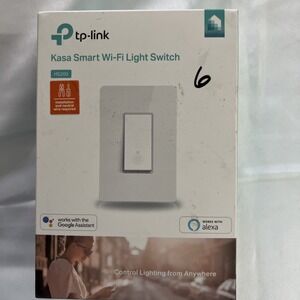 Tp-Link Kasa Smart Light Switch HS200, Single Pole, Needs Neutral Wire OPEN BOX